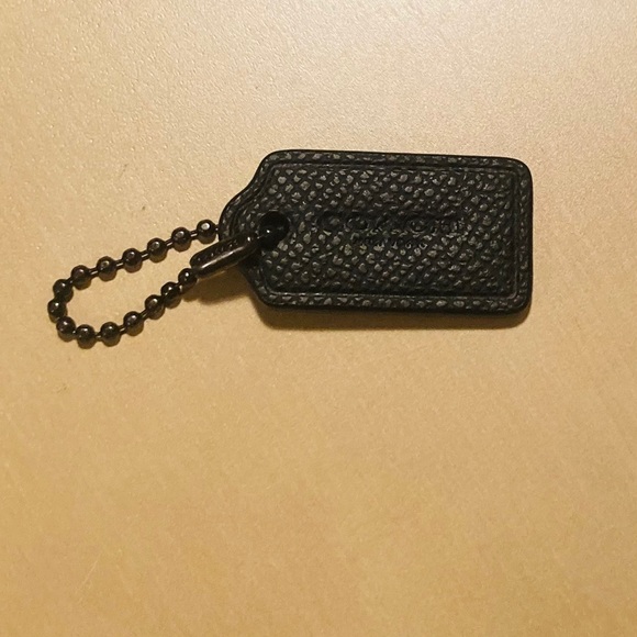 Coach Black Keychain Tag - Picture 5 of 16